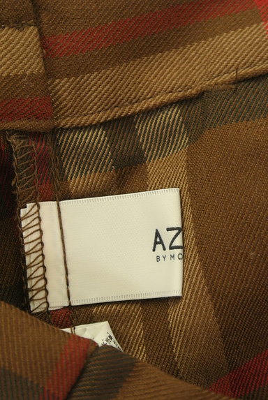 AZUL by moussy（アズールバイマウジー）の古着「ロールアップチェック柄パンツ（パンツ）」大画像６へ