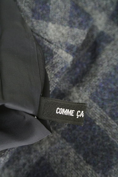 COMME CA（コムサ）の古着「膝下丈チェック柄ウールワンピ（ワンピース・チュニック）」大画像６へ