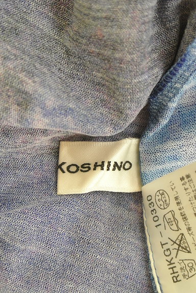 HIROKO KOSHINO（ヒロココシノ）の古着「チュール切替七分袖カットソー（カットソー・プルオーバー）」大画像６へ