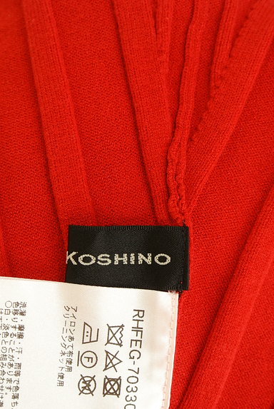 HIROKO KOSHINO（ヒロココシノ）の古着「ラウンドヘムリブ切替ニット（ニット）」大画像６へ