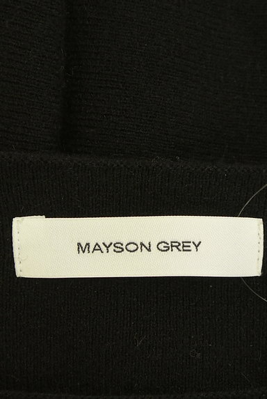MAYSON GREY（メイソングレイ）の古着「袖リボンボートネックニット（ニット）」大画像６へ