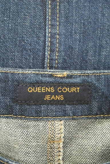 QUEENS COURT（クイーンズコート）の古着「サイドラインデニムスカート（スカート）」大画像６へ