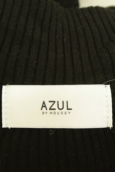 AZUL by moussy（アズールバイマウジー）の古着「ハイネックリブニットトップス（ニット）」大画像６へ