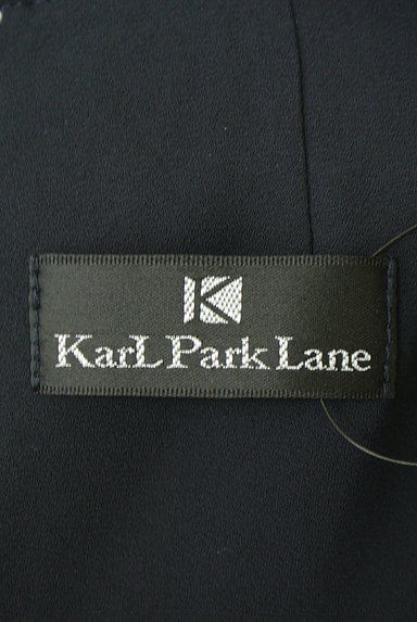 KarL Park Lane（カールパークレーン）の古着「花柄シアーチェック7分袖カットソー（カットソー・プルオーバー）」大画像６へ