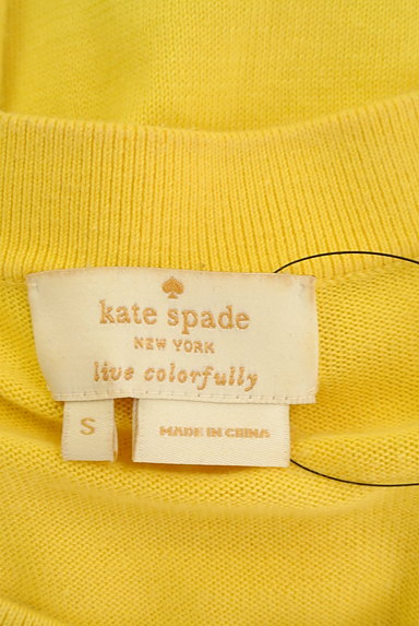kate spade new york（ケイトスペード ニューヨーク）の古着「ネックデザインカラーカーディガン（カーディガン・ボレロ）」大画像６へ