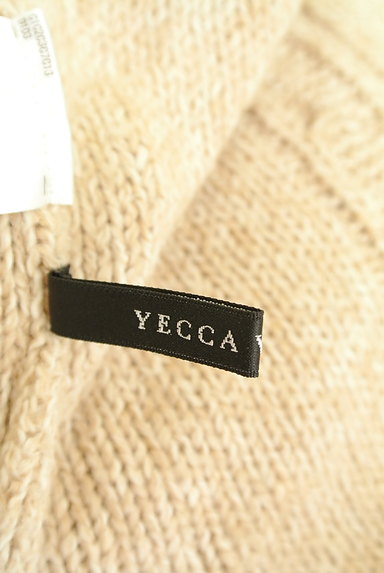 YECCA VECCA（イェッカヴェッカ）の古着「ラグランリブ切替ニットワンピース（ニット）」大画像６へ