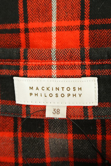 MACKINTOSH PHILOSOPHY（マッキントッシュ フィロソフィー）の古着「カラーチェックカジュアルシャツ（カジュアルシャツ）」大画像６へ
