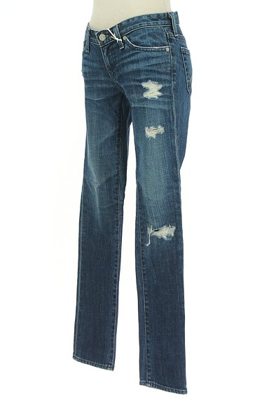 AG jeans（エージー）の古着「ダメージストレートデニムパンツ（デニムパンツ）」大画像３へ