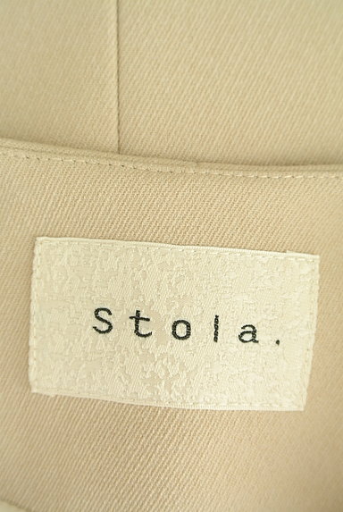 Stola.（ストラ）の古着「ドロップノーカラーロングコート（コート）」大画像６へ