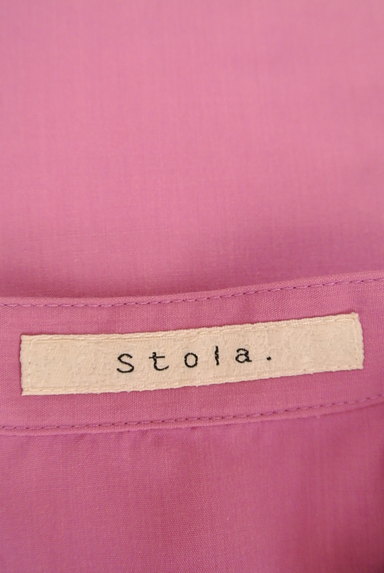 Stola.（ストラ）の古着「ウエストマークカラーシャツ（カジュアルシャツ）」大画像６へ