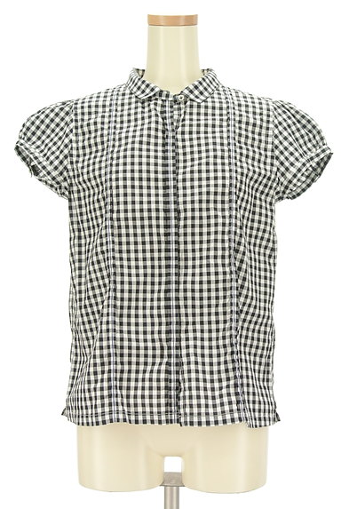 LA MARINE FRANCAISE（マリンフランセーズ）の古着「ギンガムパフスリーブシャツ（カジュアルシャツ）」大画像１へ
