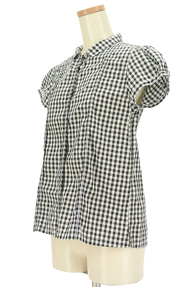 LA MARINE FRANCAISE（マリンフランセーズ）の古着「ギンガムパフスリーブシャツ（カジュアルシャツ）」大画像３へ