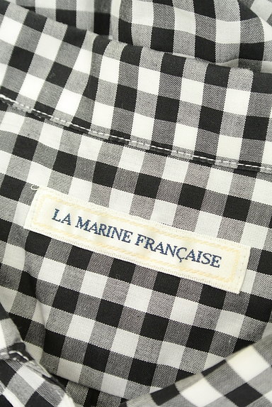 LA MARINE FRANCAISE（マリンフランセーズ）の古着「ギンガムパフスリーブシャツ（カジュアルシャツ）」大画像６へ