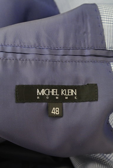 MICHEL KLEIN（ミッシェルクラン）の古着「チェック柄ロングトレンチコート（コート）」大画像６へ