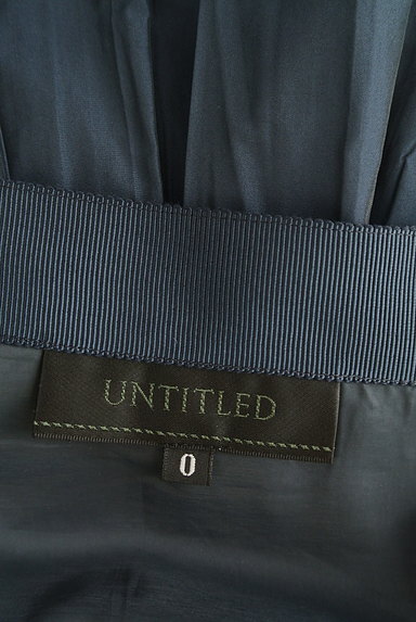 UNTITLED（アンタイトル）の古着「タックプリーツフレアミニスカート（スカート）」大画像６へ