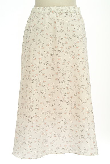 McGREGOR（マックレガー）の古着「ミモレ丈花柄シフォンラップスカート（ロングスカート・マキシスカート）」大画像２へ