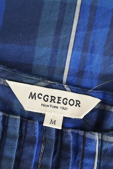 McGREGOR（マックレガー）の古着「チェック柄スモッグブラウス（カットソー・プルオーバー）」大画像６へ