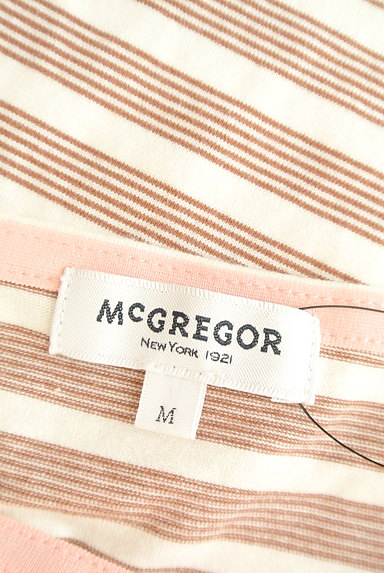 McGREGOR（マックレガー）の古着「ボートネックボーダー七分袖カットソー（カットソー・プルオーバー）」大画像６へ