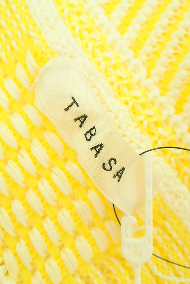 TABASA（タバサ）の古着「市松模様編地ニット（ニット）」大画像６へ