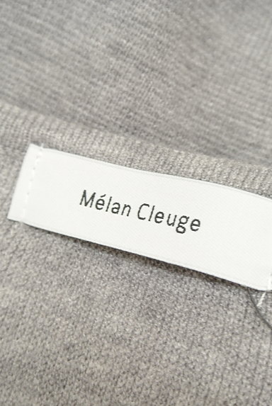 Melan Cleuge（メランクルージュ）の古着「キーネックハイゲージニット（ニット）」大画像６へ
