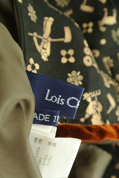 Lois CRAYON（ロイスクレヨン）の古着「総柄ミニタックフレアスカート（スカート）」大画像６へ