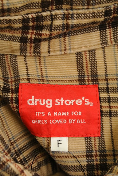 drug store's（ドラッグストアーズ）の古着「ワンポイントコーデュロイシャツ（カジュアルシャツ）」大画像６へ