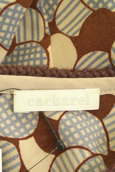 Cacharel（キャシャレル）の古着「丸デザイン裾ニットチュニック（ワンピース・チュニック）」大画像６へ