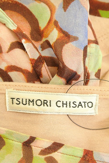 TSUMORI CHISATO（ツモリチサト）の古着「七分袖花柄シフォンカットソー（カットソー・プルオーバー）」大画像６へ