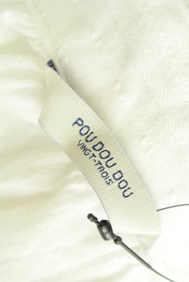POU DOU DOU（プードゥドゥ）の古着「刺繍入りバンドカラーブラウス（ブラウス）」大画像６へ