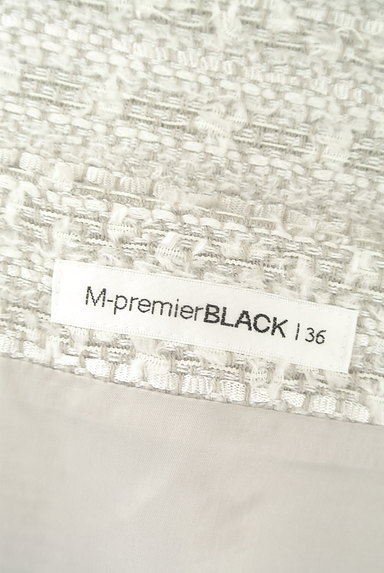 M-premier（エムプルミエ）の古着「ニットツイード風膝丈スカート（ミニスカート）」大画像６へ