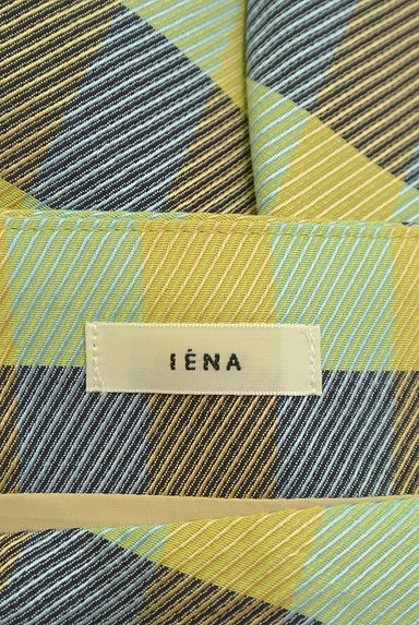 IENA（イエナ）の古着「微光沢チェック柄ロングスカート（ロングスカート・マキシスカート）」大画像６へ