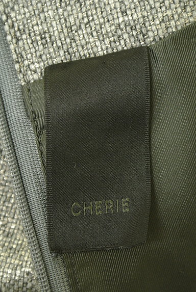 CHERIE（シェリー）の古着「ベルト付き光沢起毛オールインワン（コンビネゾン・オールインワン）」大画像６へ