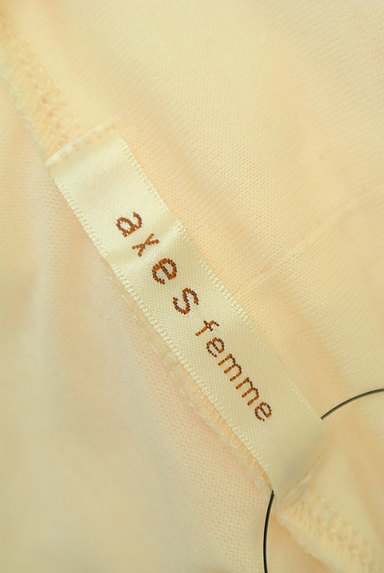 axes femme（アクシーズファム）の古着「刺繍レースタートルネックカットソー（カットソー・プルオーバー）」大画像６へ