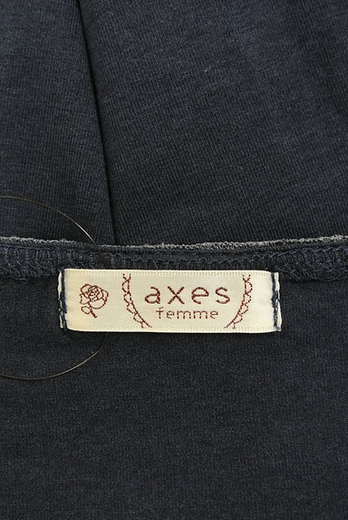 axes femme（アクシーズファム）の古着「刺繍花モチーフ付きカットソー（カットソー・プルオーバー）」大画像６へ