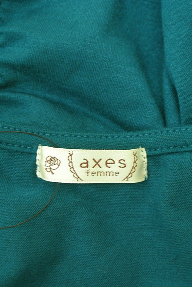 axes femme（アクシーズファム）の古着「刺繍レースギャザー切替カットソー（カットソー・プルオーバー）」大画像６へ