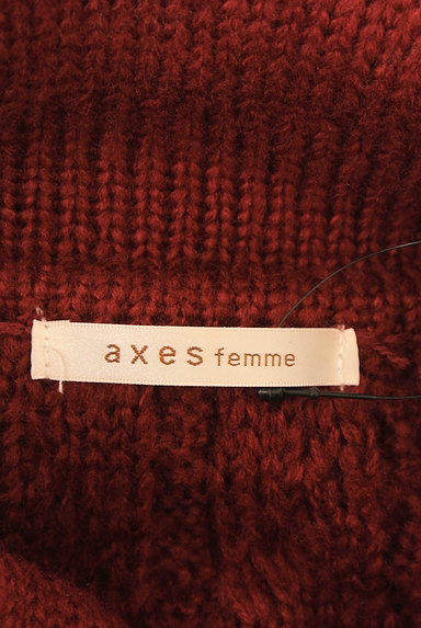 axes femme（アクシーズファム）の古着「ケーブル編みポンチョカーディガン（カーディガン・ボレロ）」大画像６へ
