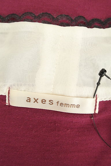 axes femme（アクシーズファム）の古着「シフォンリボンタイカットソー（カットソー・プルオーバー）」大画像６へ