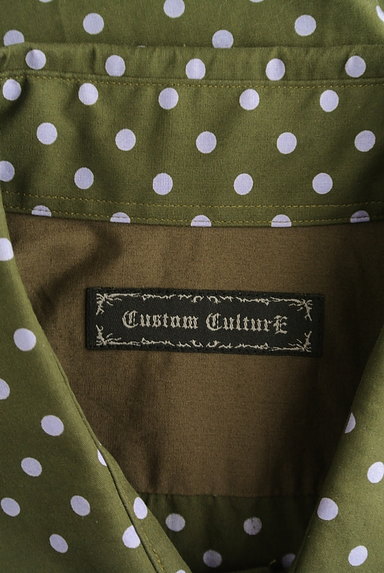 Custom Culture（カスタムカルチャー）の古着「水玉柄長袖シャツ（カジュアルシャツ）」大画像６へ