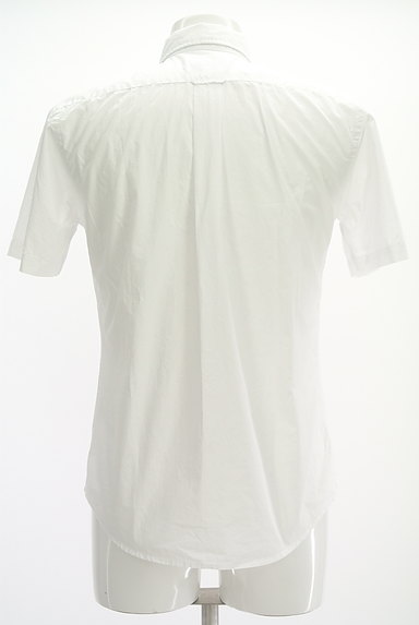 URBAN RESEARCH（アーバンリサーチ）の古着「無地半袖白シャツ（カジュアルシャツ）」大画像２へ