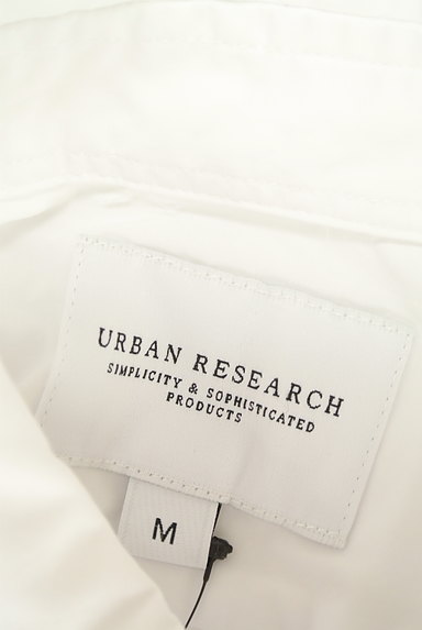 URBAN RESEARCH（アーバンリサーチ）の古着「無地半袖白シャツ（カジュアルシャツ）」大画像６へ