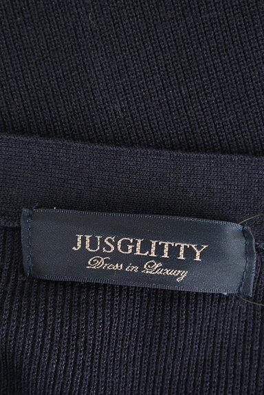 JUSGLITTY（ジャスグリッティー）の古着「ベルト付ニット×スカートセット（セットアップ（ジャケット＋スカート））」大画像６へ