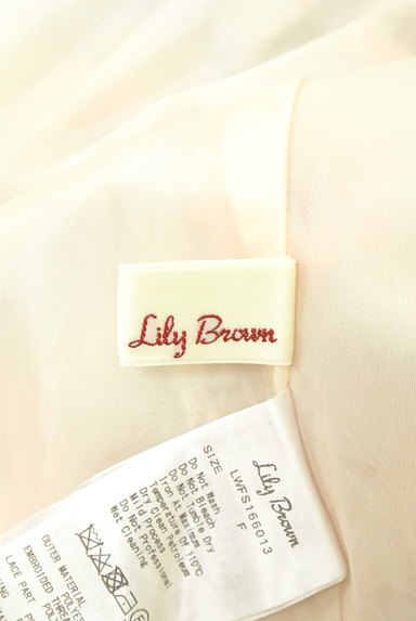 Lily Brown（リリーブラウン）の古着「フラワーカットワークミモレスカート（ロングスカート・マキシスカート）」大画像６へ