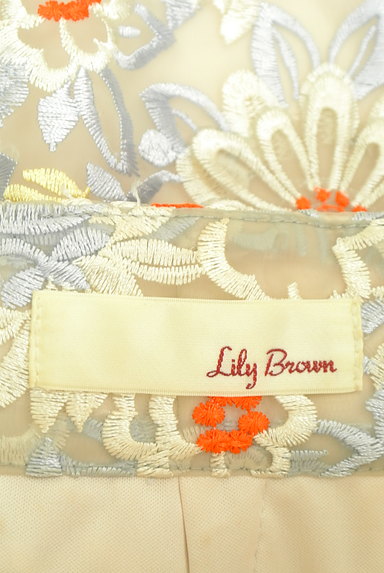 Lily Brown（リリーブラウン）の古着「マルチカラーフラワー刺繍スカート（スカート）」大画像６へ