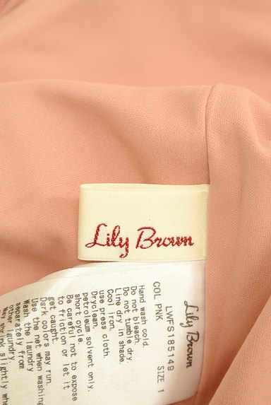Lily Brown（リリーブラウン）の古着「タックフレアシャイニースカート（スカート）」大画像６へ