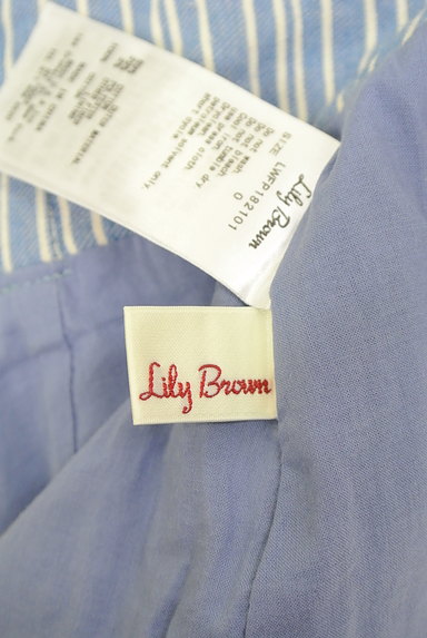 Lily Brown（リリーブラウン）の古着「刺繍レースストライプショーパン（ショートパンツ・ハーフパンツ）」大画像６へ