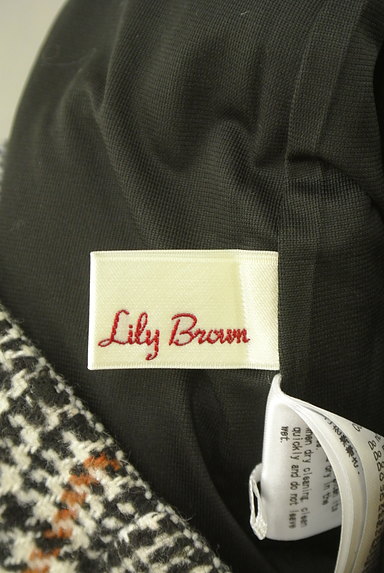Lily Brown（リリーブラウン）の古着「チェック柄切替ラップスカート（ミニスカート）」大画像６へ