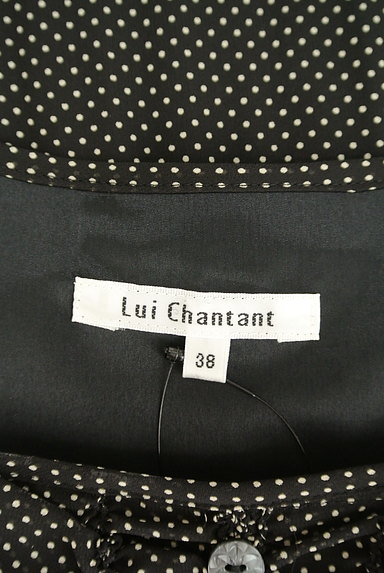 LUI CHANTANT（ルイシャンタン）の古着「ドットシフォンロングワンピース（ワンピース・チュニック）」大画像６へ