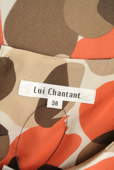 LUI CHANTANT（ルイシャンタン）の古着「総柄シフォンミモレワンピース（ワンピース・チュニック）」大画像６へ