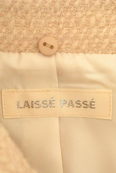 LAISSE PASSE（レッセパッセ）の古着「ラメウールファー付きロングコート（コート）」大画像６へ