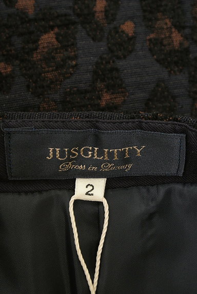 JUSGLITTY（ジャスグリッティー）の古着「レオパードサーキュラースカート（スカート）」大画像６へ